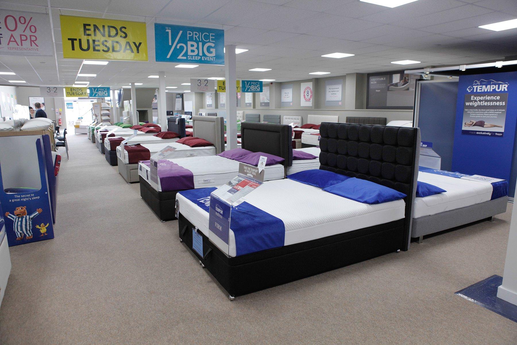 Dreams Store in Leamington Spa Beds, Mattresses & Furniture Dreams
